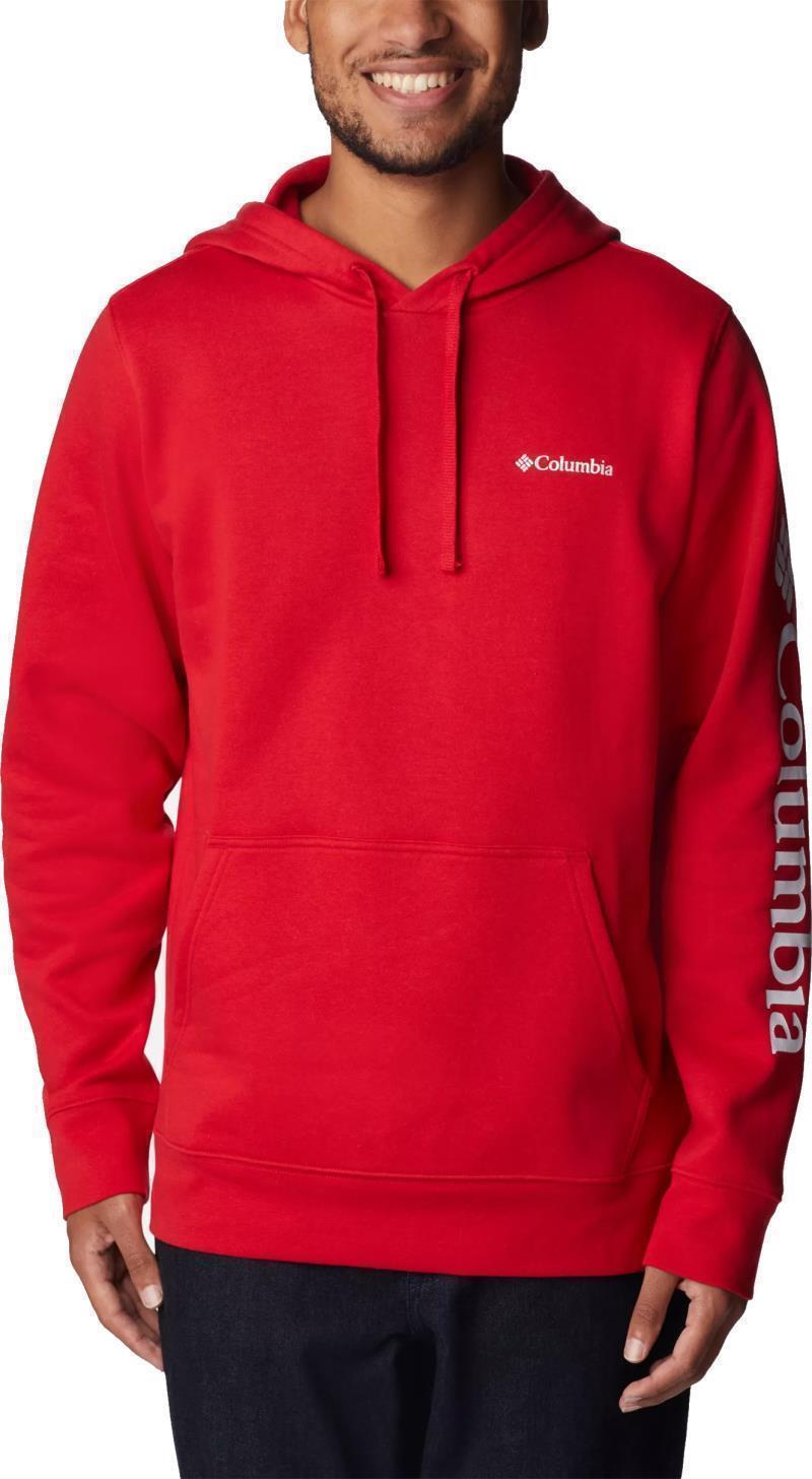 Columbia Trek Hoodie, Tall - Mens - Mountain Red / CSC Sleeve Logo 1