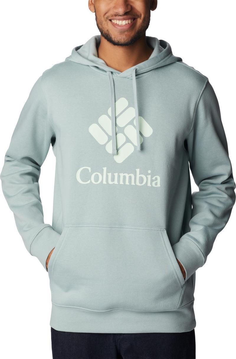 Columbia Trek Hoodie, Tall - Mens - Niagara / CSC Stacked Graphic 1