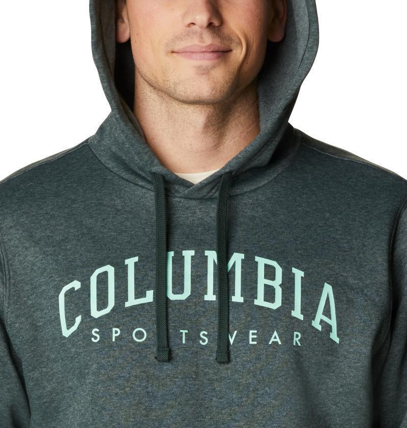 Columbia Trek Hoodie, Tall - Mens - Spruce Heather / CSC Arched Brand Logo 5