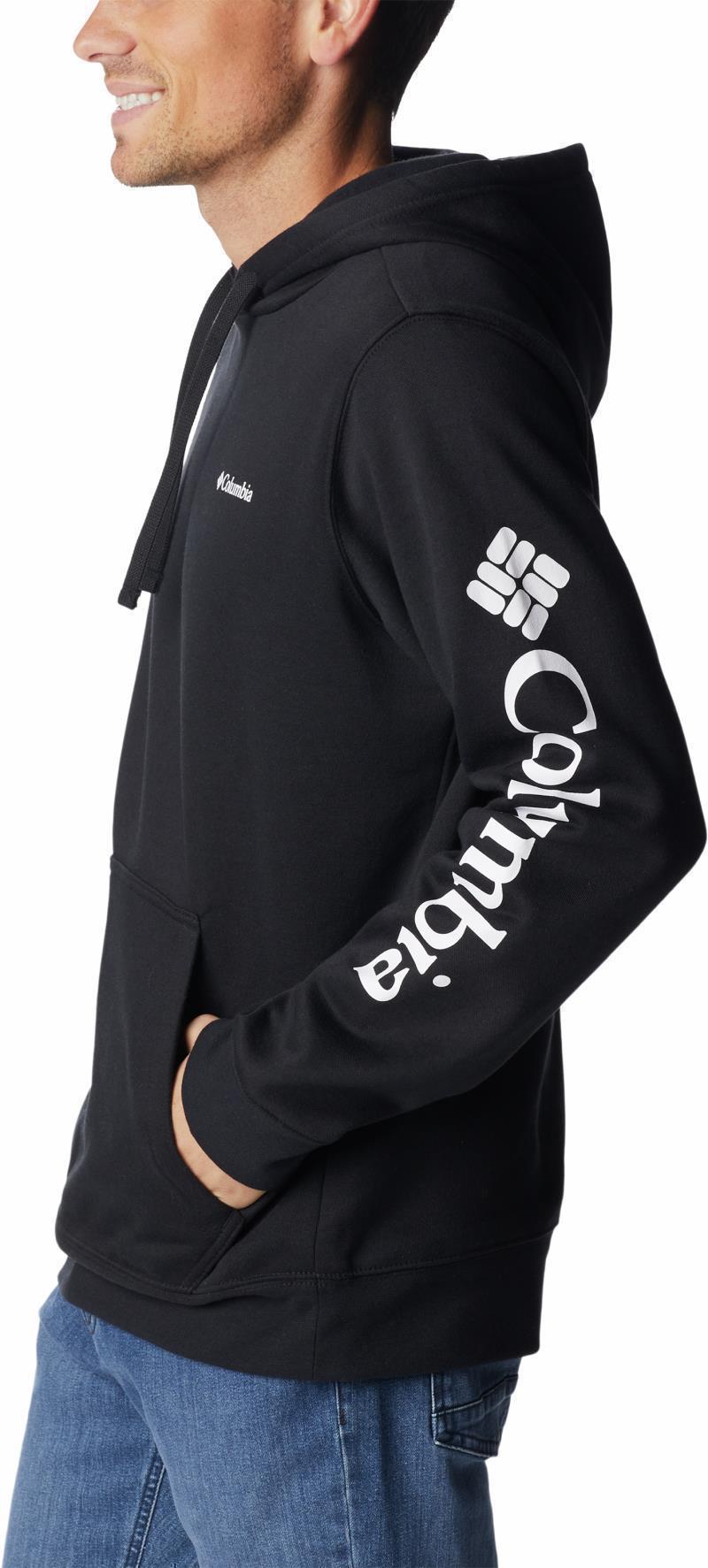 Columbia Trek Hoodie - Mens - black / csc sleeve logo 1