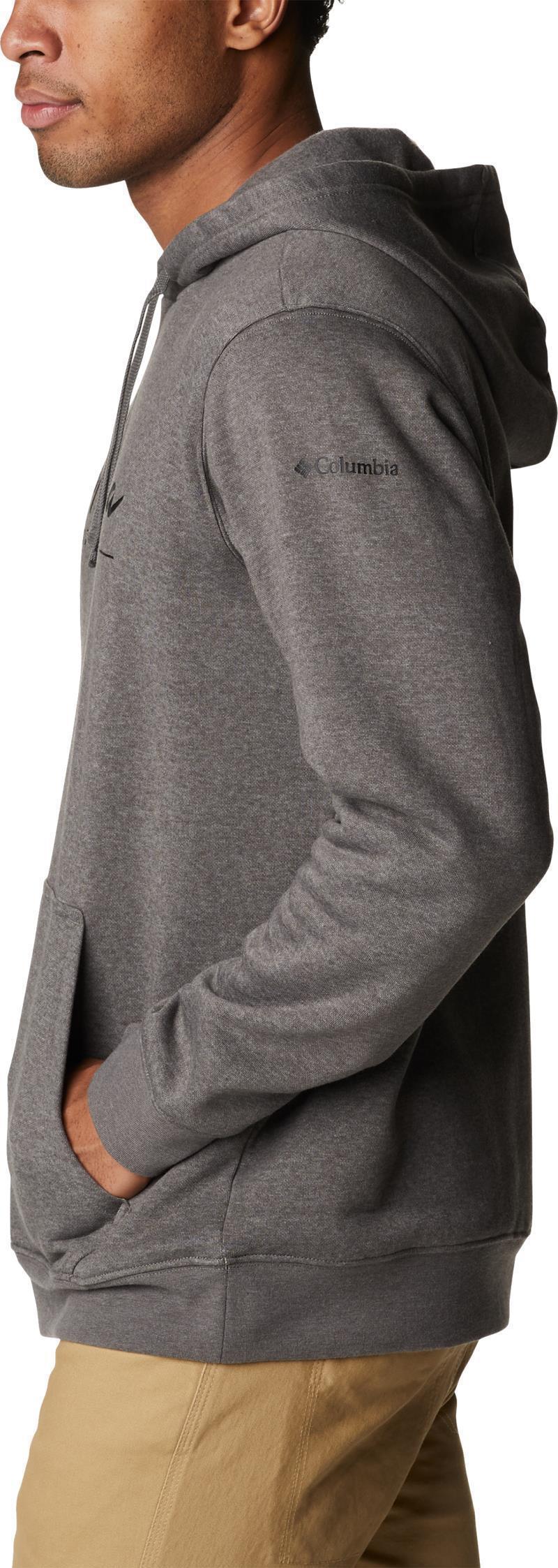 Columbia Trek Hoodie - Mens - charcoal heather 1