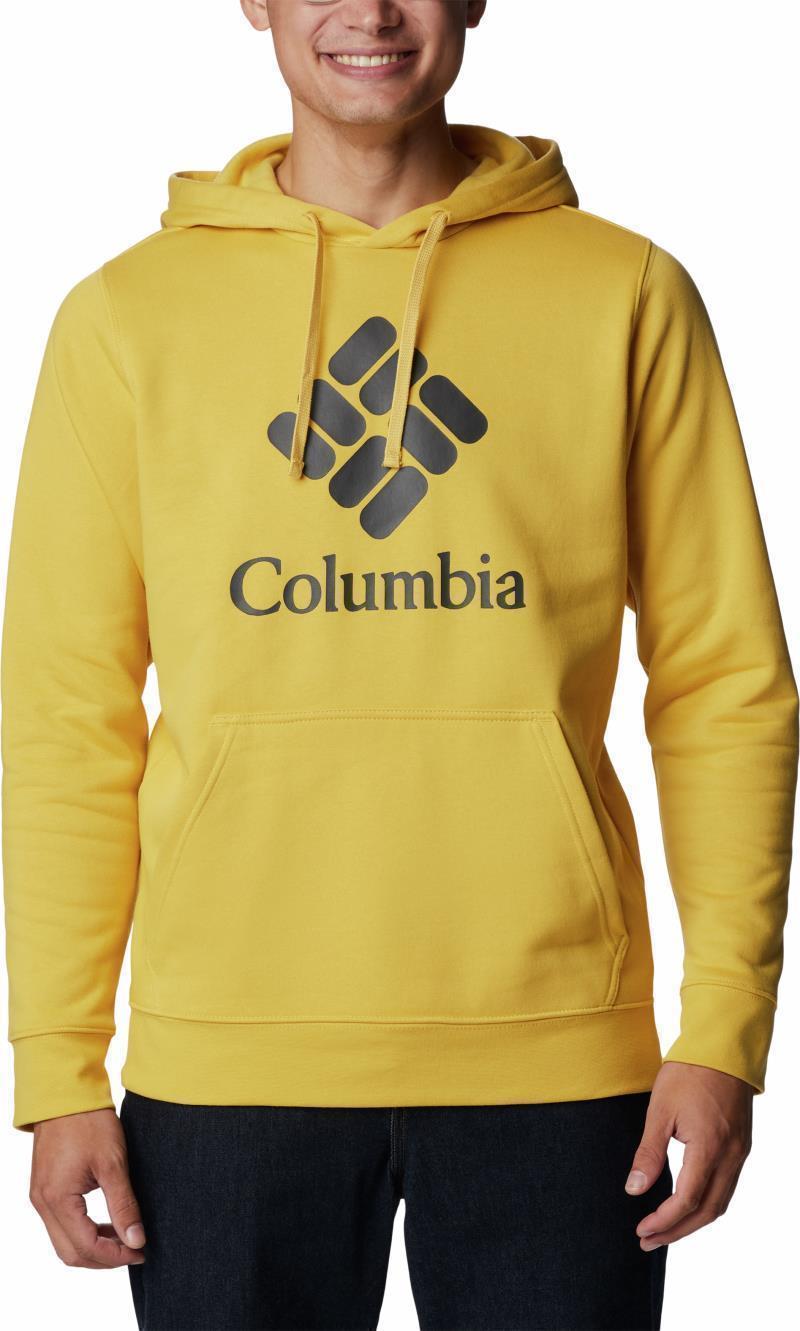 Columbia Trek Hoodie - Mens - golden nugget / csc stacked graphic 1