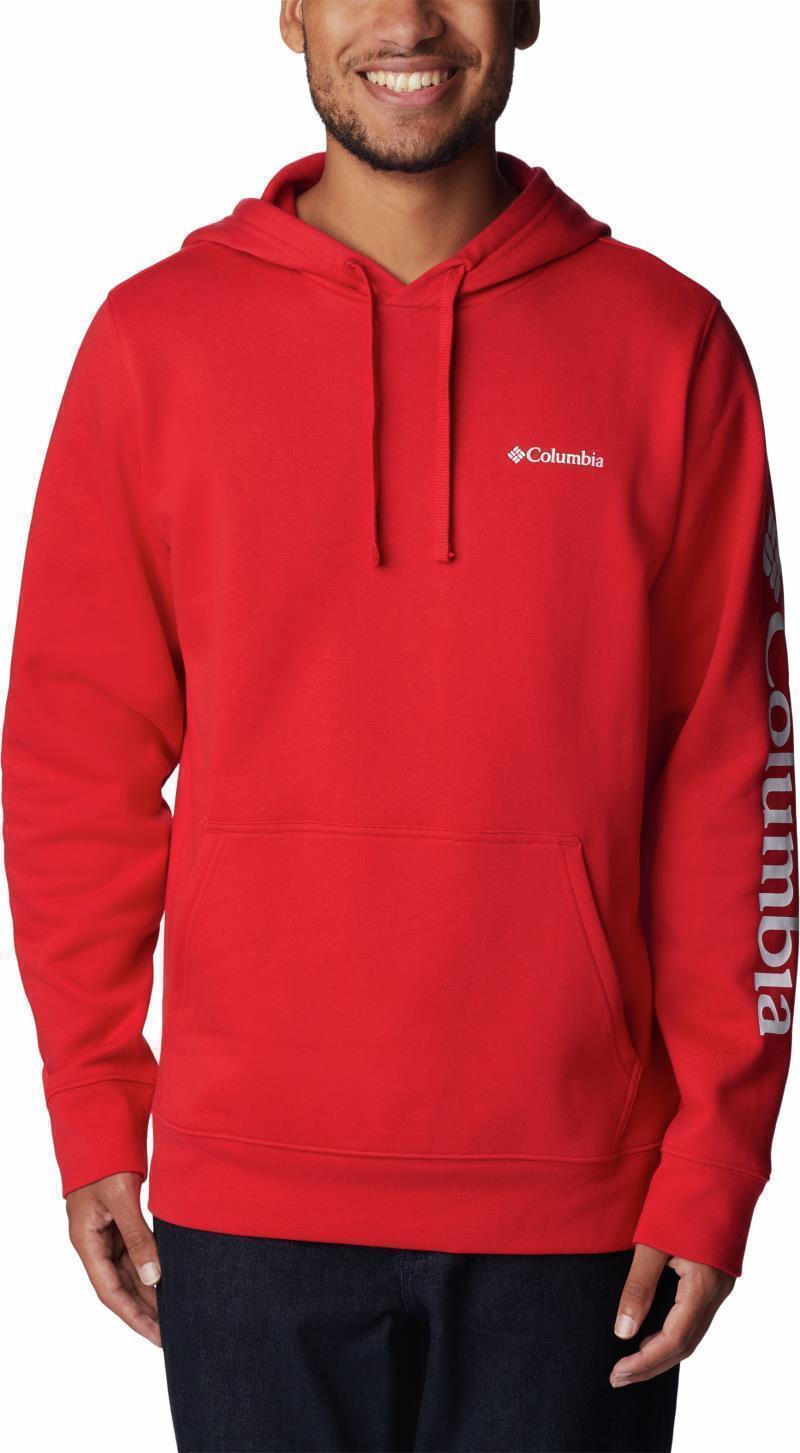 Columbia Trek Hoodie - Mens - mountain red / csc sleeve logo 1