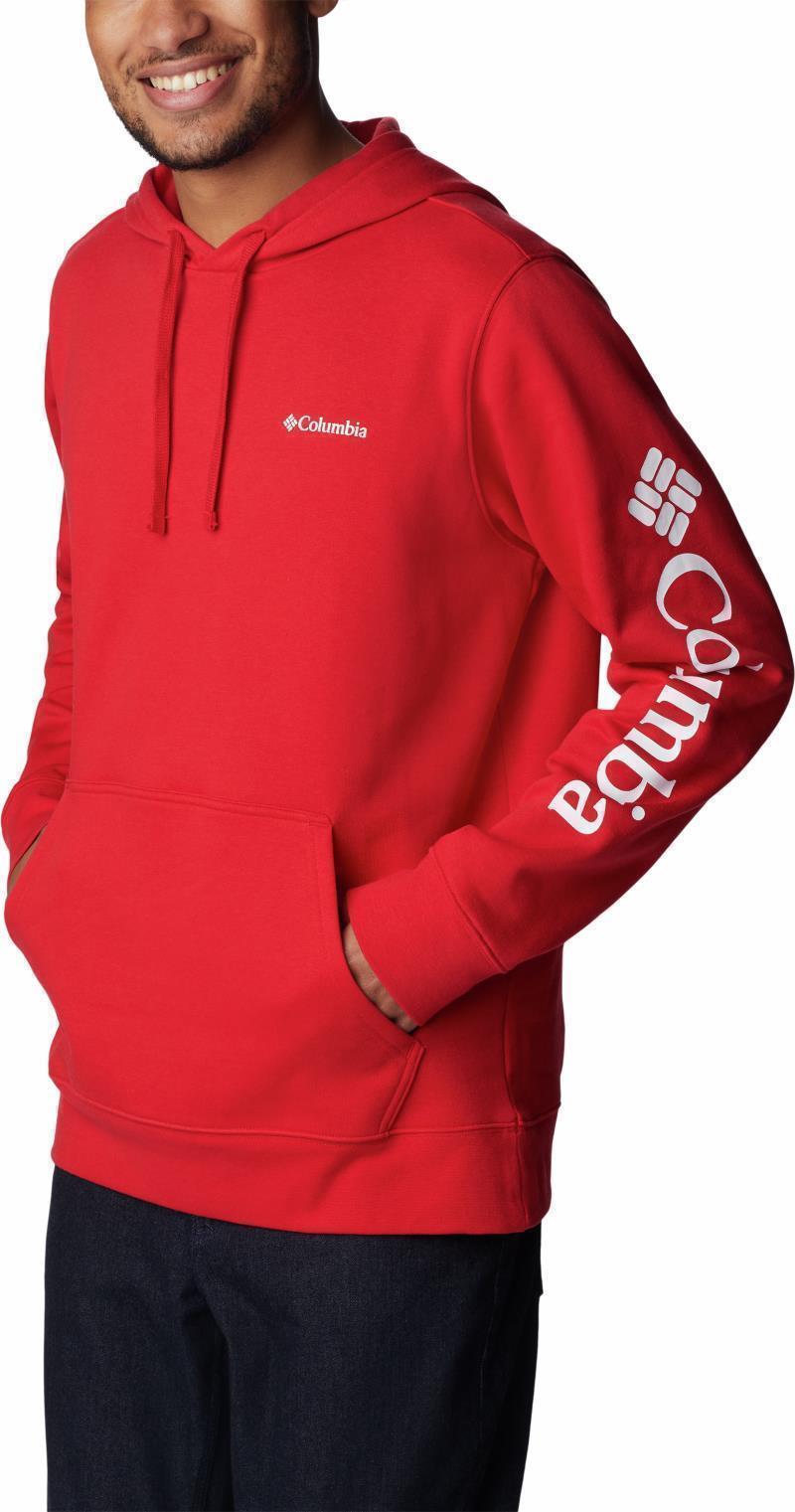 Columbia Trek Hoodie - Mens - mountain red / csc sleeve logo 1