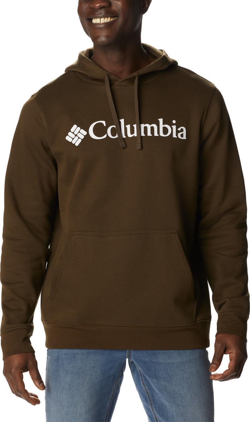 Columbia Trek Hoodie - Mens - olive green / csc stacked logo 1
