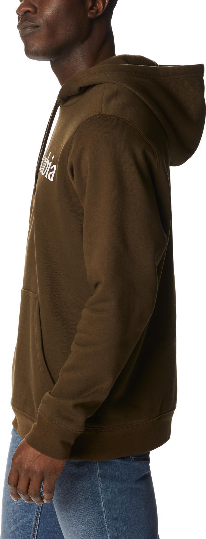 Columbia Trek Hoodie - Mens - olive green / csc stacked logo 1