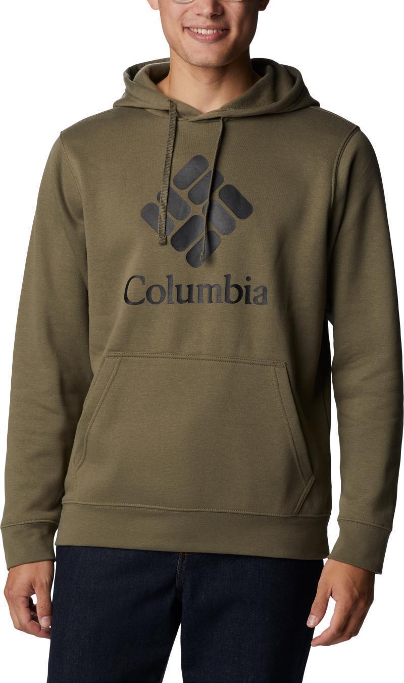 Columbia Trek Hoodie - Mens - stone green / csc stacked graphic 1