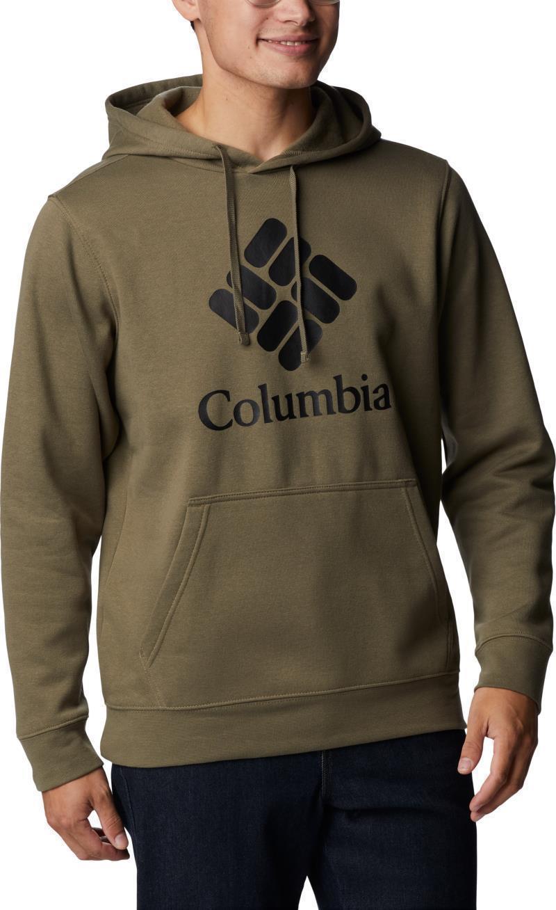 Columbia Trek Hoodie - Mens - stone green / csc stacked graphic 1