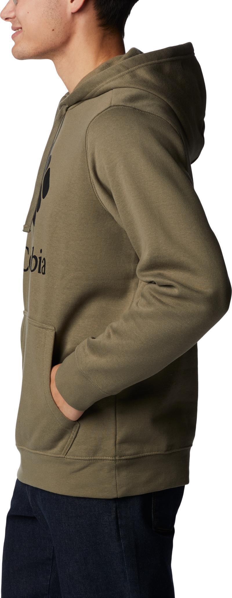 Columbia Trek Hoodie - Mens - stone green / csc stacked graphic 1