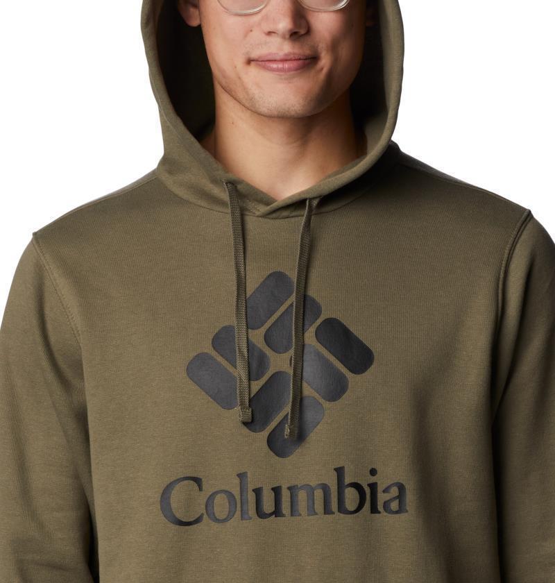 Columbia Trek Hoodie - Mens - stone green / csc stacked graphic 1
