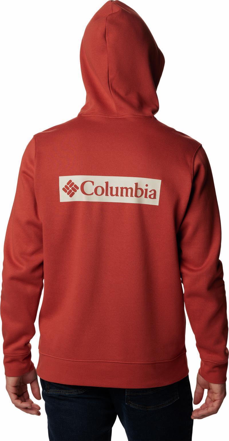 Columbia Trek Hoodie - Mens - warp red / boxed gem columbia graphic 1