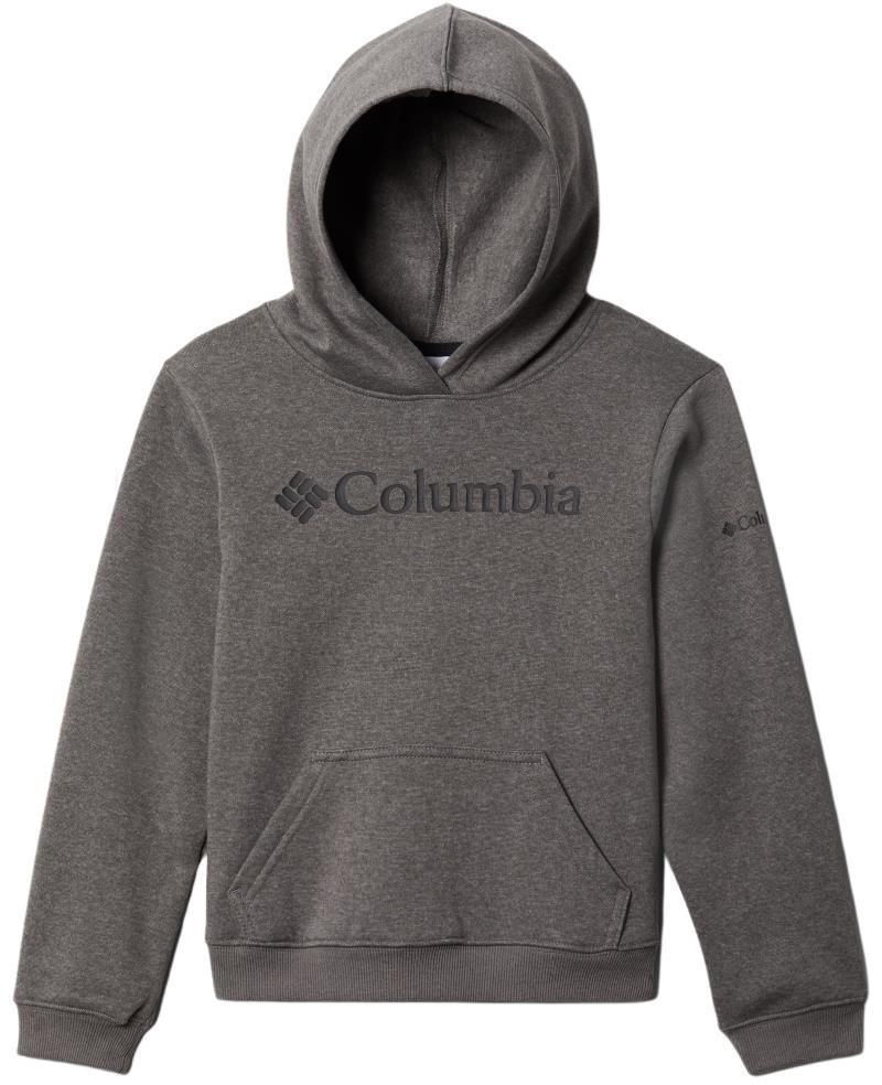 Columbia Trek Hoodie - Youth Boys - Charcoal Heather 1