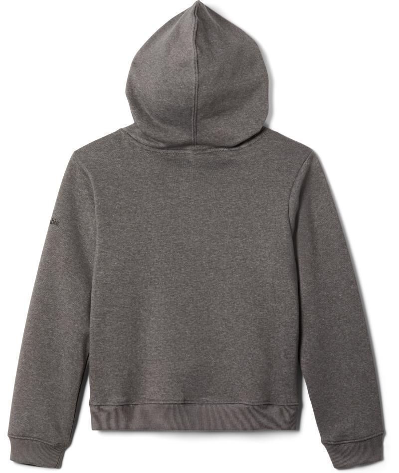 Columbia Trek Hoodie - Youth Boys - Charcoal Heather 2