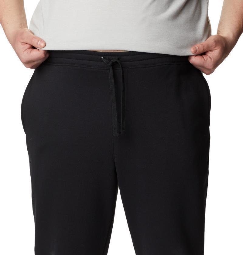 Columbia Trek Joggers - Big - Mens - Black / White Vertical Logo 5