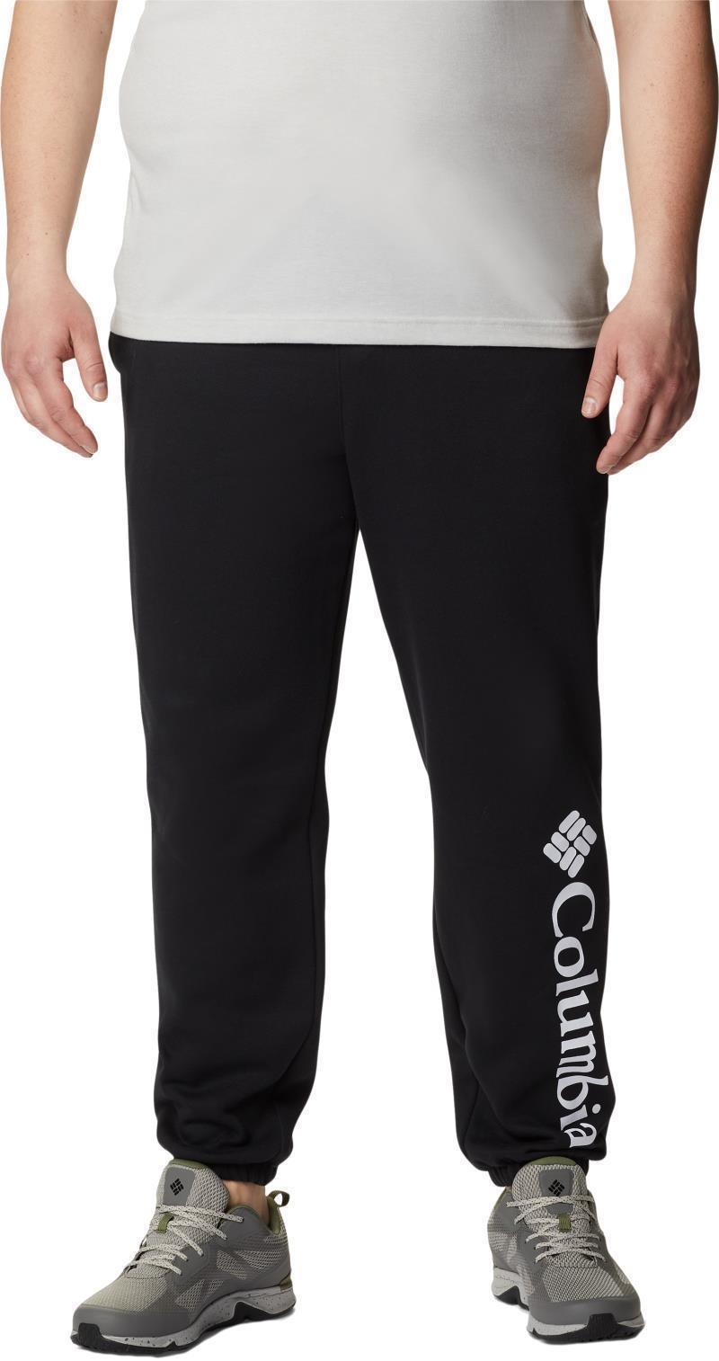 Columbia Trek Joggers - Big - Mens - Black / White Vertical Logo 1