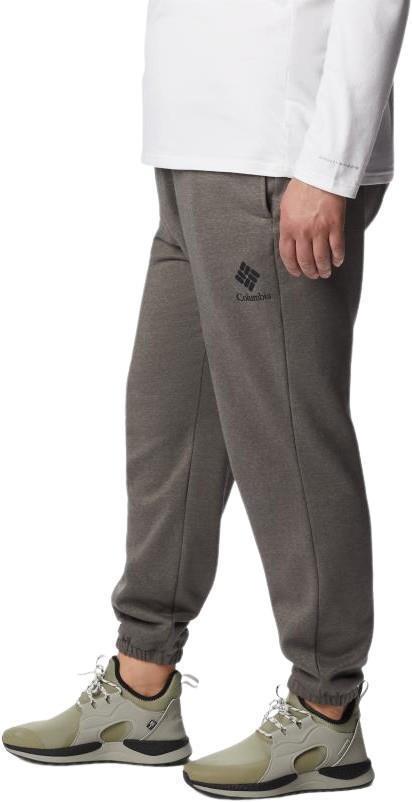 Columbia Trek Joggers - Big - Mens - Charcoal Heather / Black Stacked Gem 3