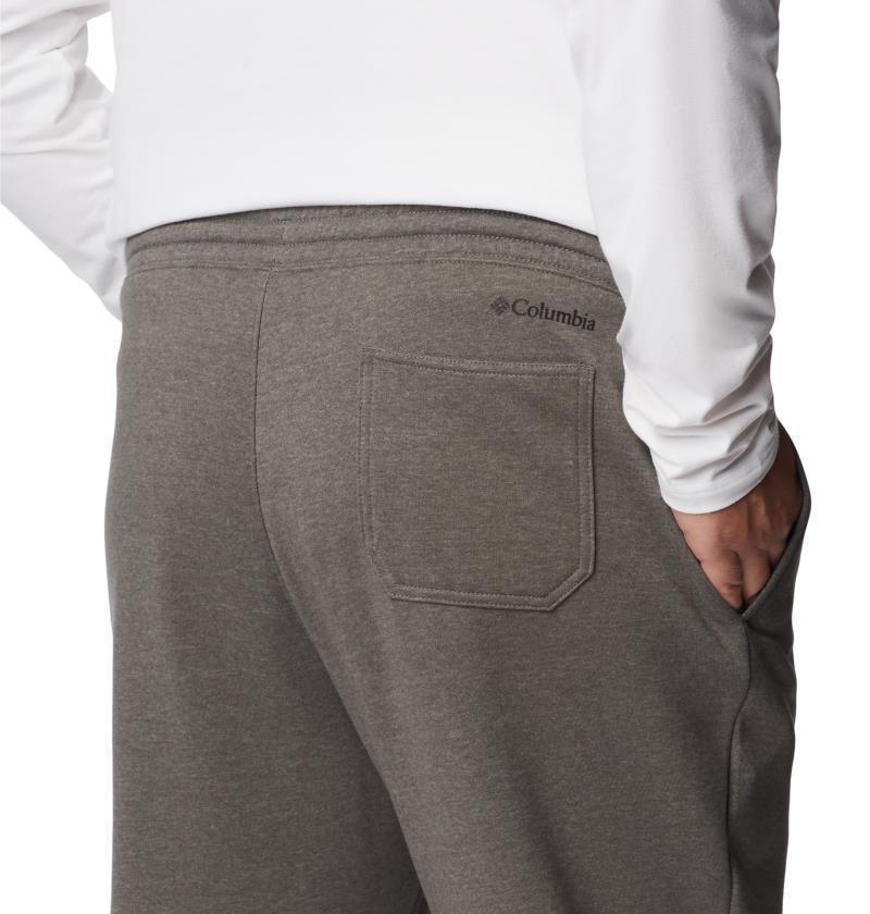 Columbia Trek Joggers - Big - Mens - Charcoal Heather / Black Stacked Gem 5