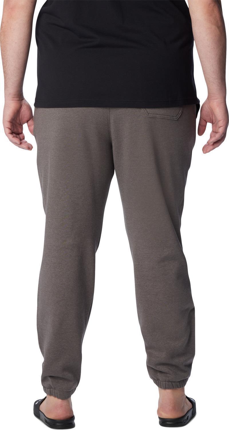 Columbia Trek Joggers - Big - Mens - Charcoal Heather / Vertical Logo 2