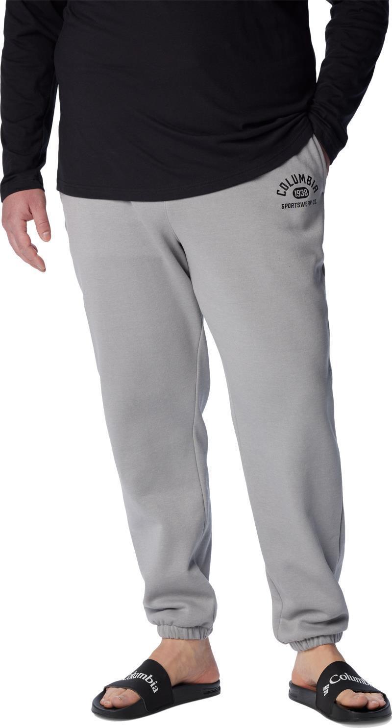 Columbia Trek Joggers - Big - Mens - Columbia Grey Heather / College Life Mini 1