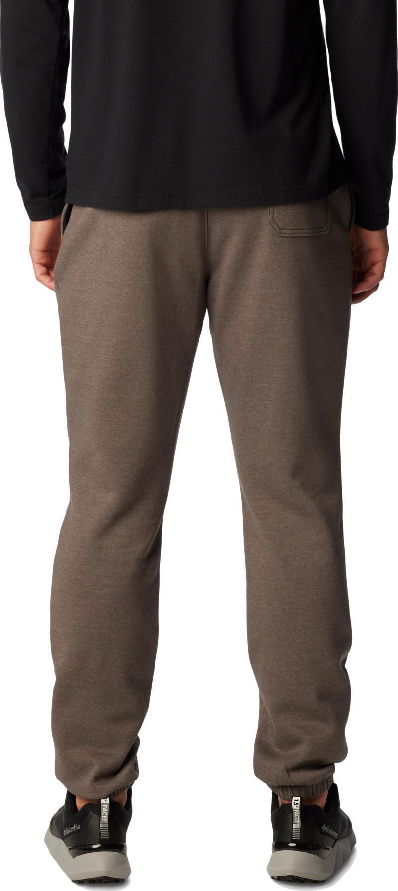 Columbia Trek Joggers - Mens - Charcoal Heather / Vertical Logo 2