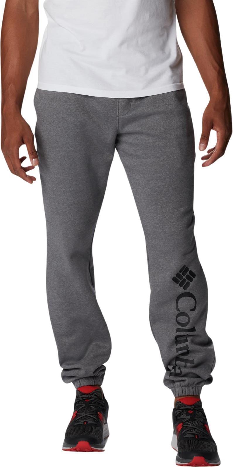 Columbia Trek Joggers - Mens - City Grey Heather / Vertical Logo 1