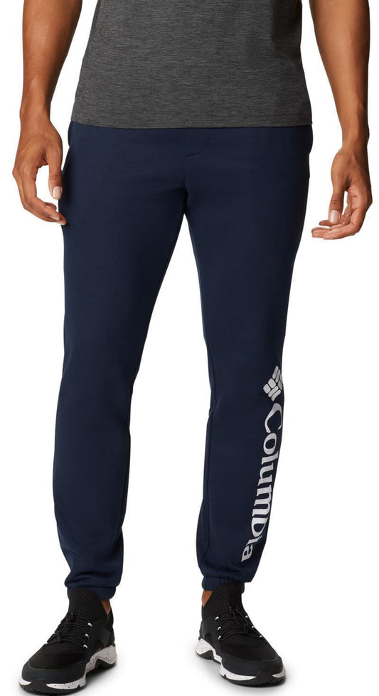 Columbia Trek Joggers - Mens - Collegiate Navy / White Vertical Logo 1