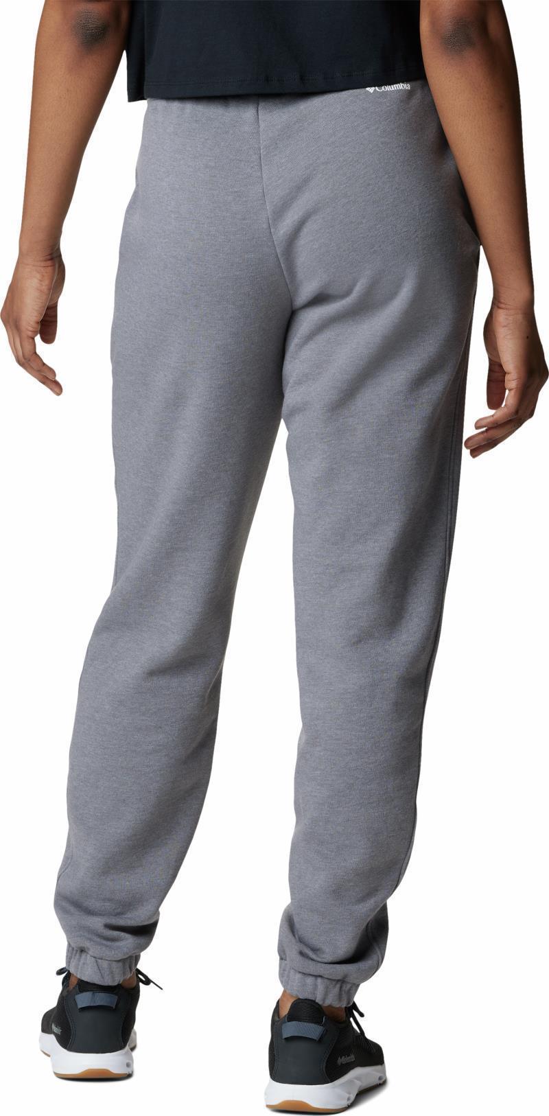 Columbia Trek Joggers - Womens - City Grey Heather / White Logo 2