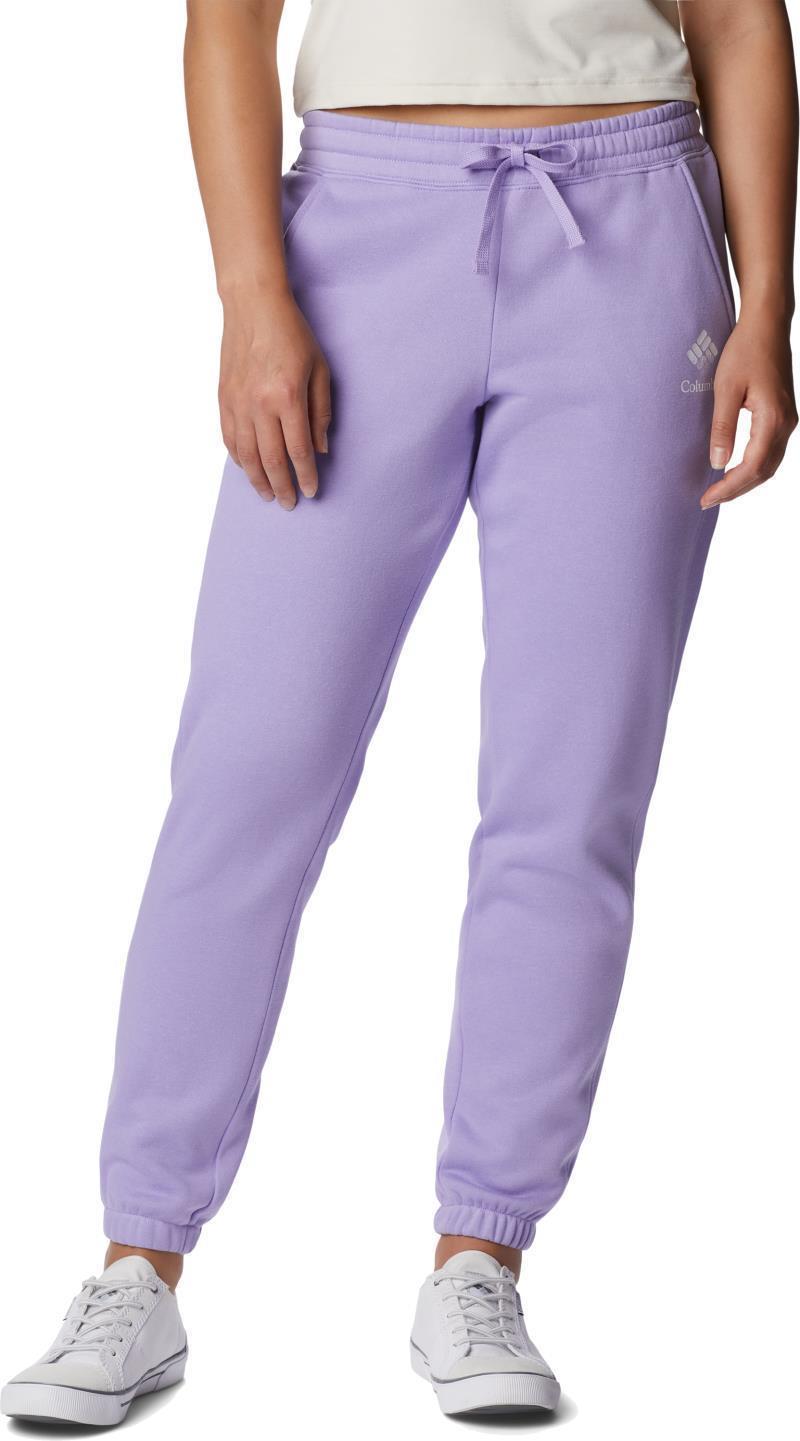 Columbia Trek Joggers - Womens - frosted purple / white csc stacked logo 1