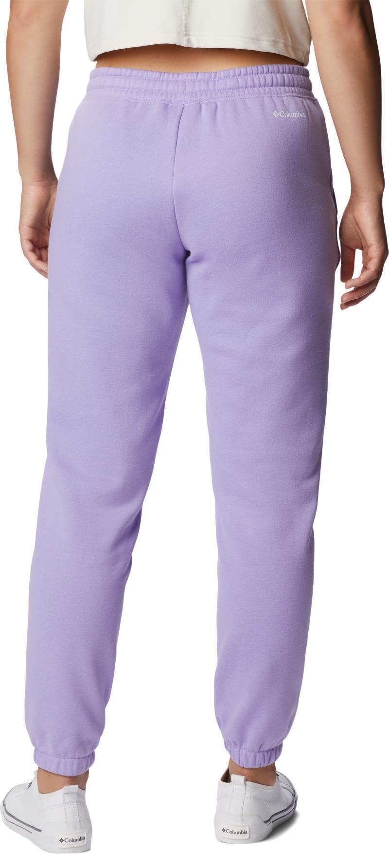 Columbia Trek Joggers - Womens - frosted purple / white csc stacked logo 1