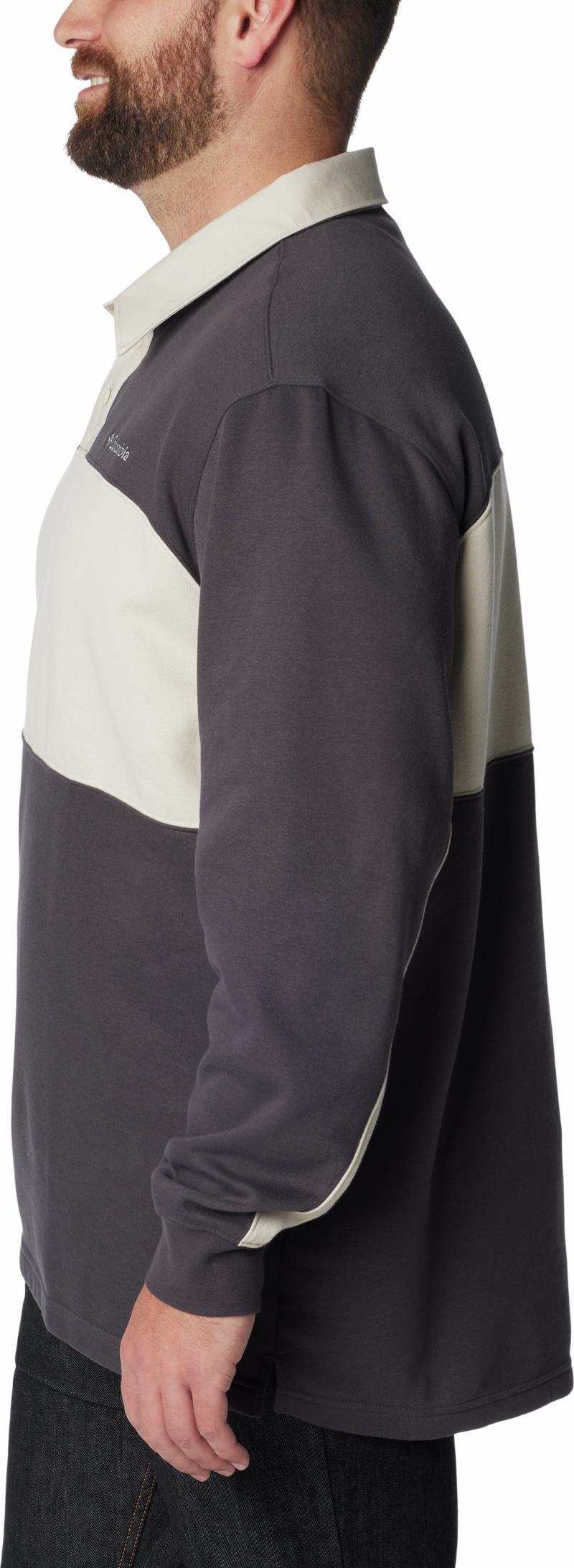 Columbia Trek LS Rugby Shirt - Big - Mens - Shark / Dark Stone 5
