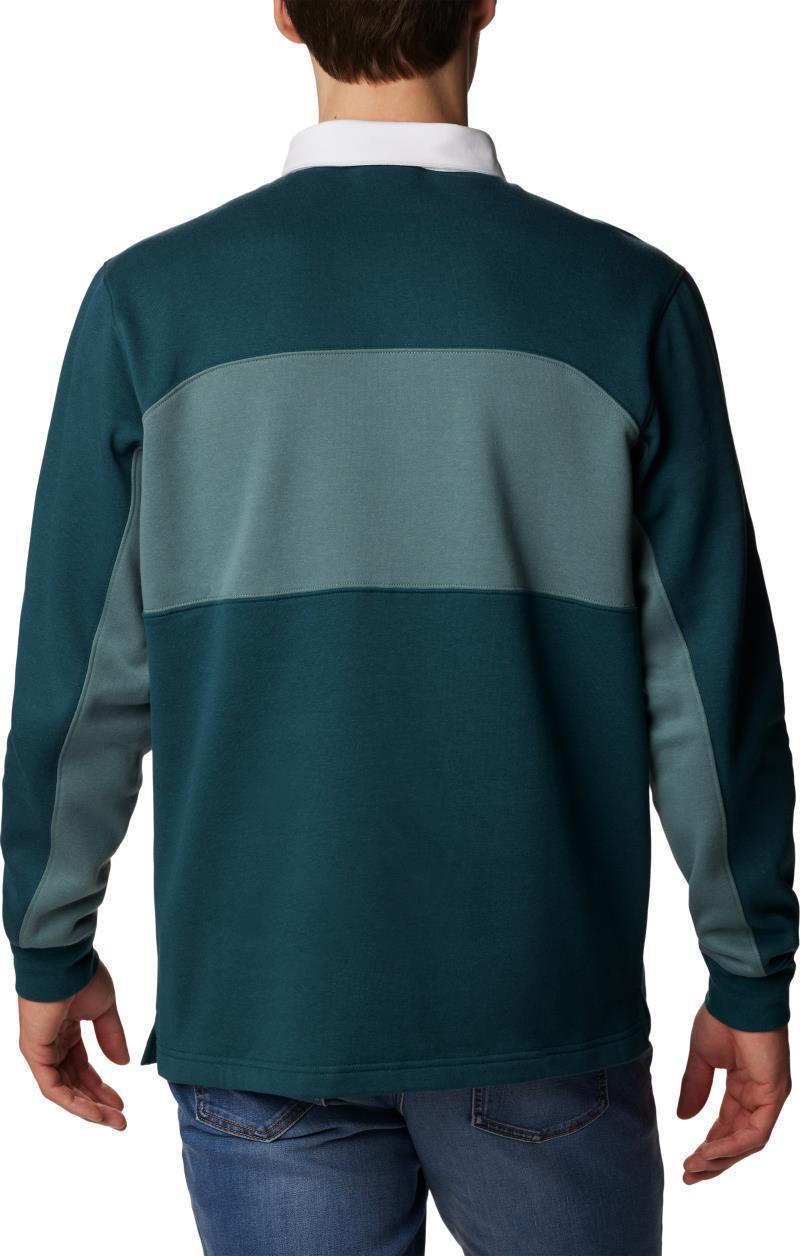 Columbia Trek LS Rugby Shirt - Mens - Night Wave / Metal 2