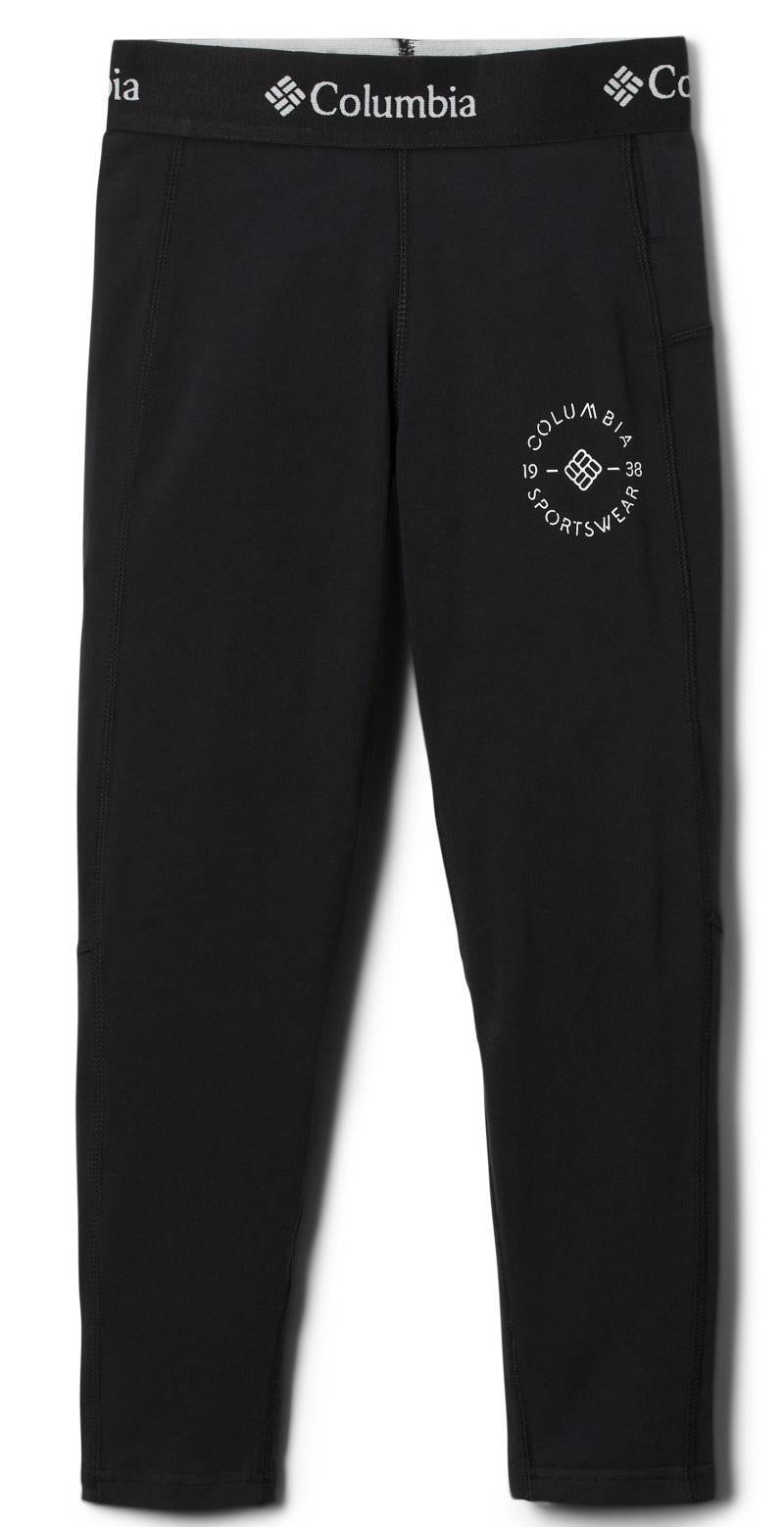 Columbia Trek Leggings - Youth Girls - Black 1