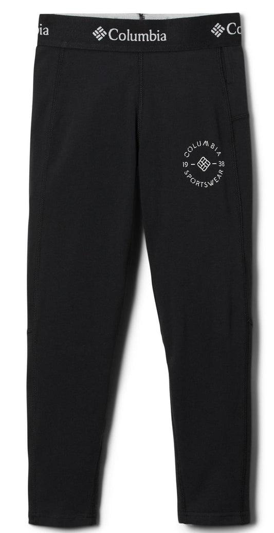 Columbia Trek Leggings - Youth Girls - Black 1