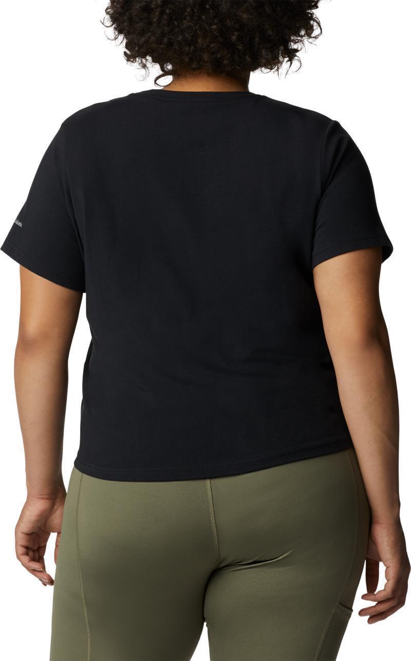 Columbia Trek SS Tee - Plus - Womens - Black 2
