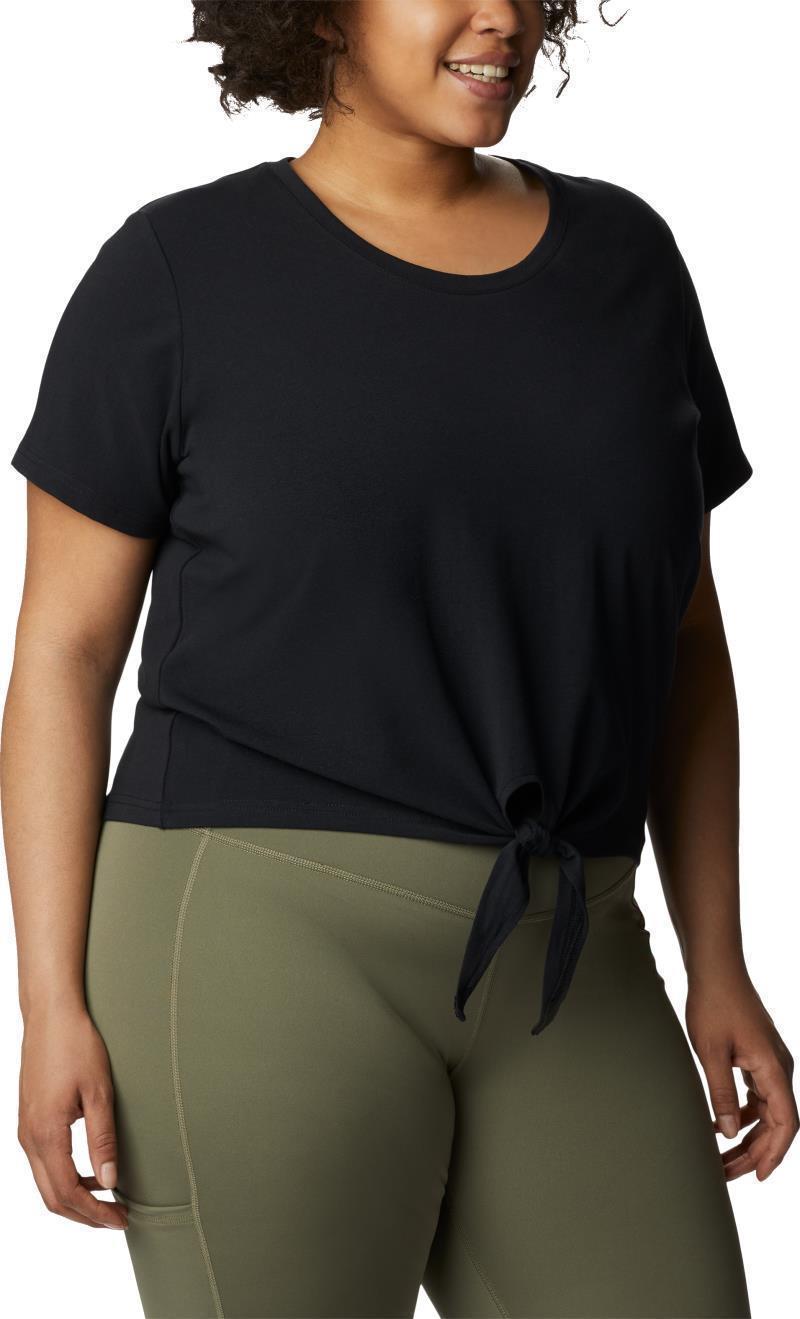 Columbia Trek SS Tee - Plus - Womens - Black 3