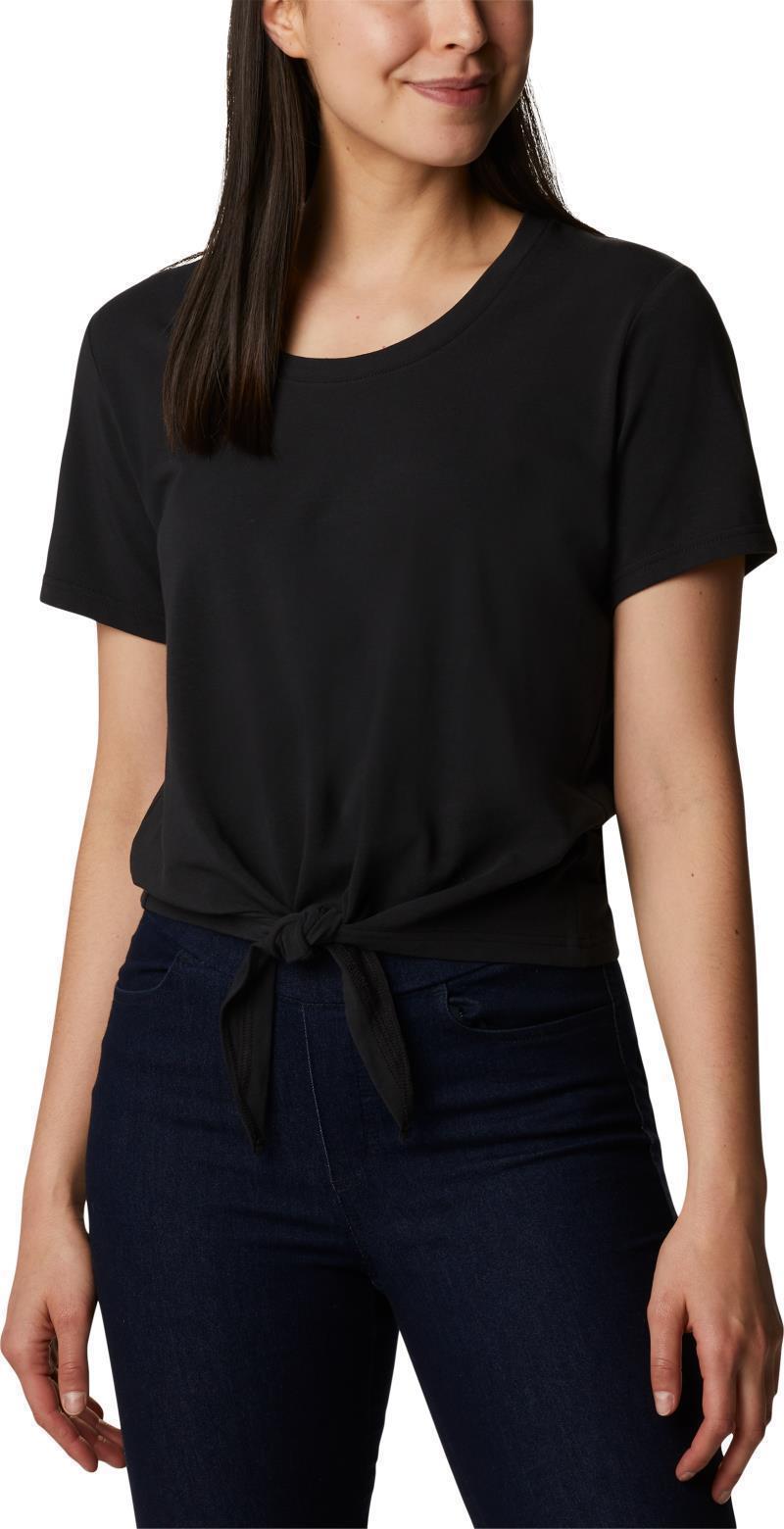 Columbia Trek SS Tee - Womens - Black 1