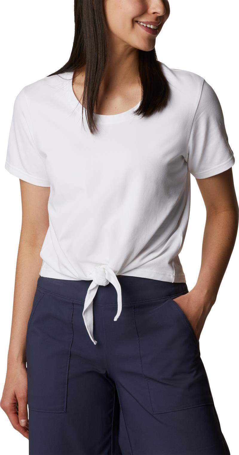 Columbia Trek SS Tee - Womens - White 1