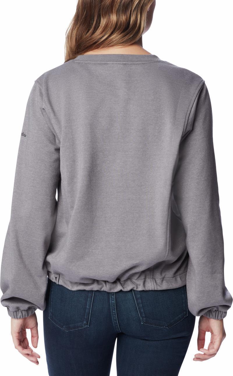 Columbia Trek Seasonal FT Crew - Womens - City Grey Heather / Black CSC Stacked Logo 2