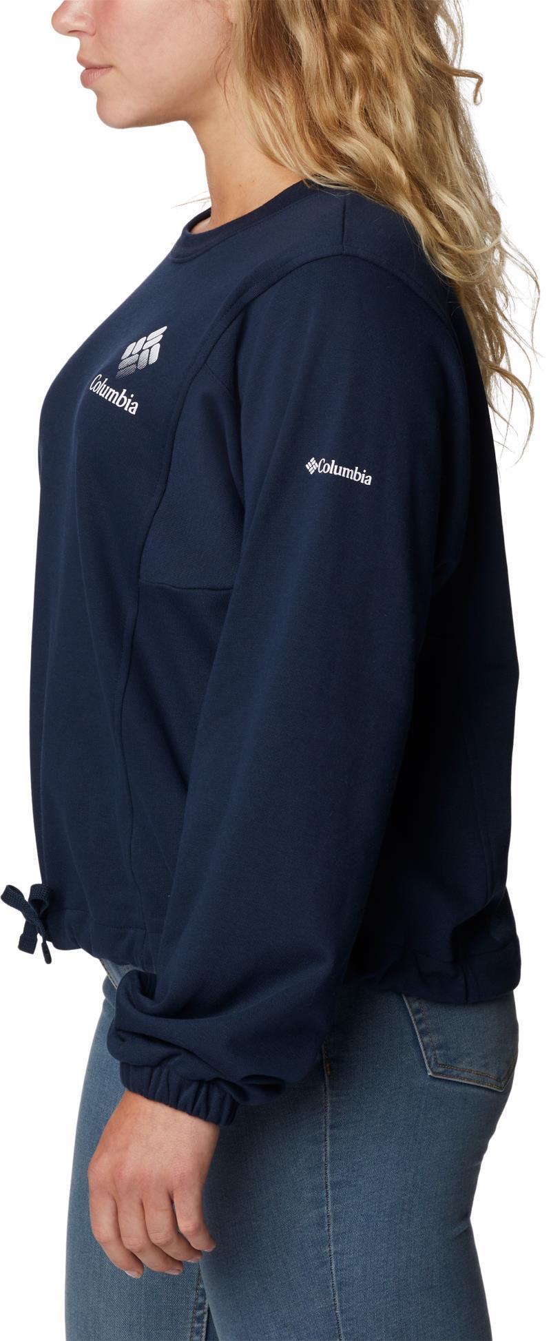 Columbia Trek Seasonal FT Crew - Womens - Collegiate Navy / White CSC Stacked Logo 3
