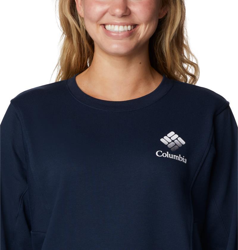 Columbia Trek Seasonal FT Crew - Womens - Collegiate Navy / White CSC Stacked Logo 5