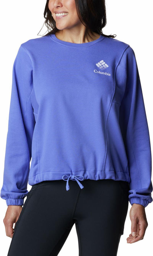 Columbia Trek Seasonal FT Crew - Womens - Purple Lotus / Purple Tint CSC Stckd Logo 1