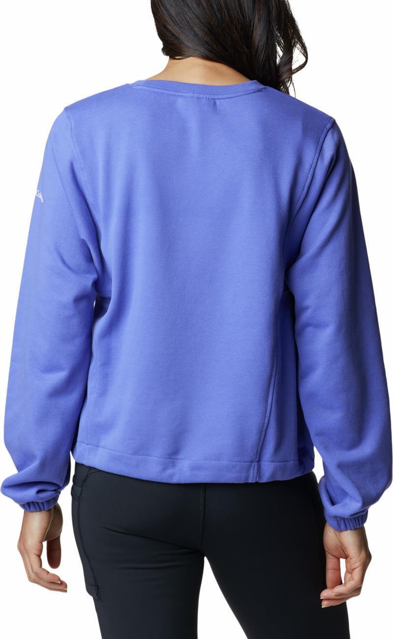 Columbia Trek Seasonal FT Crew - Womens - Purple Lotus / Purple Tint CSC Stckd Logo 2
