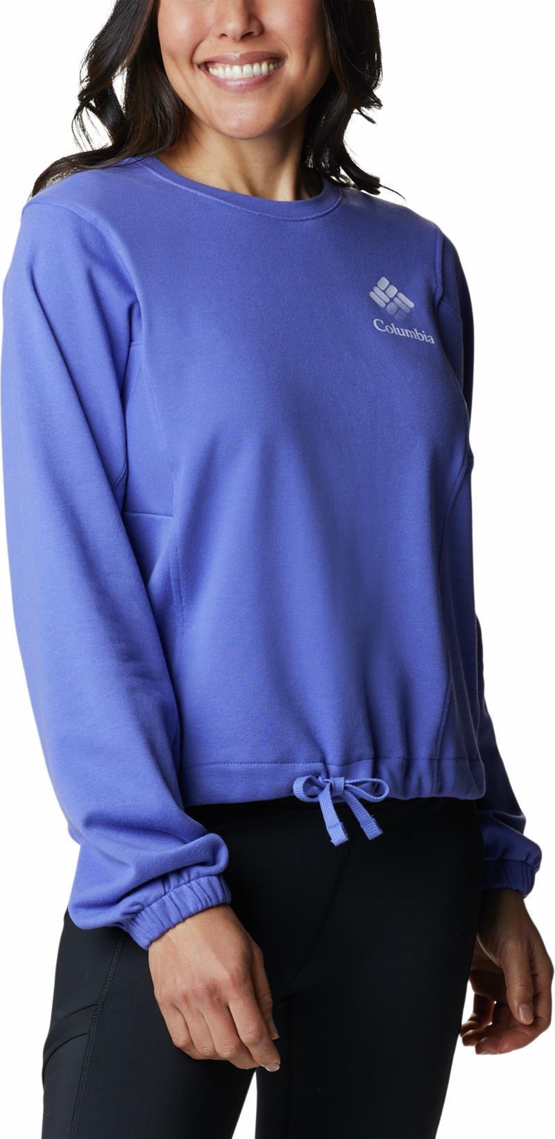 Columbia Trek Seasonal FT Crew - Womens - Purple Lotus / Purple Tint CSC Stckd Logo 3