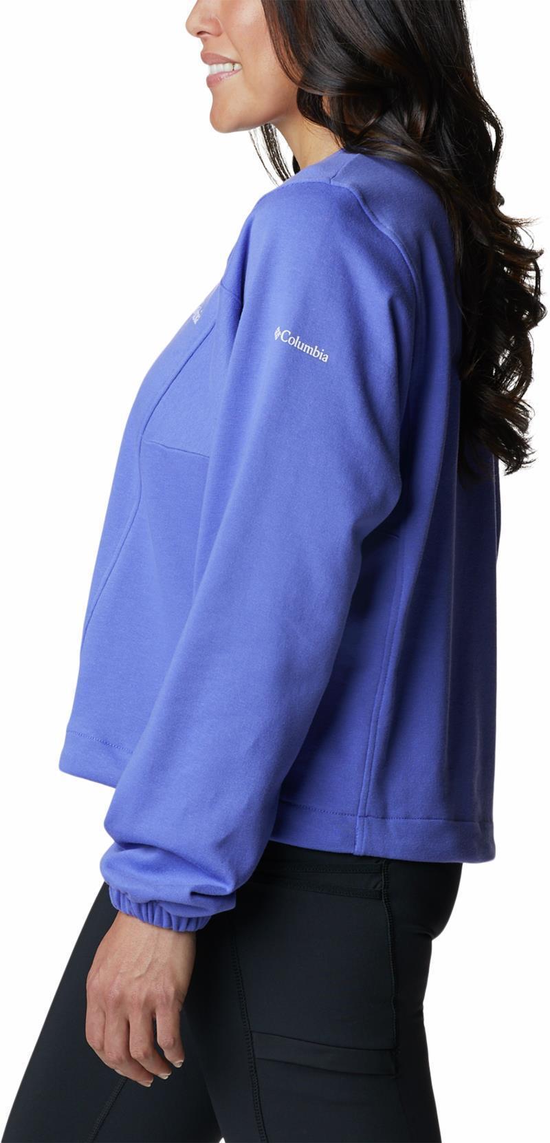 Columbia Trek Seasonal FT Crew - Womens - Purple Lotus / Purple Tint CSC Stckd Logo 5