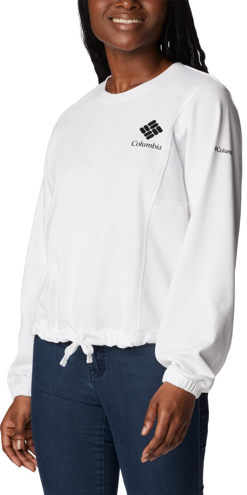 Columbia Trek Seasonal FT Crew - Womens - White / Black CSC Stacked Logo 3