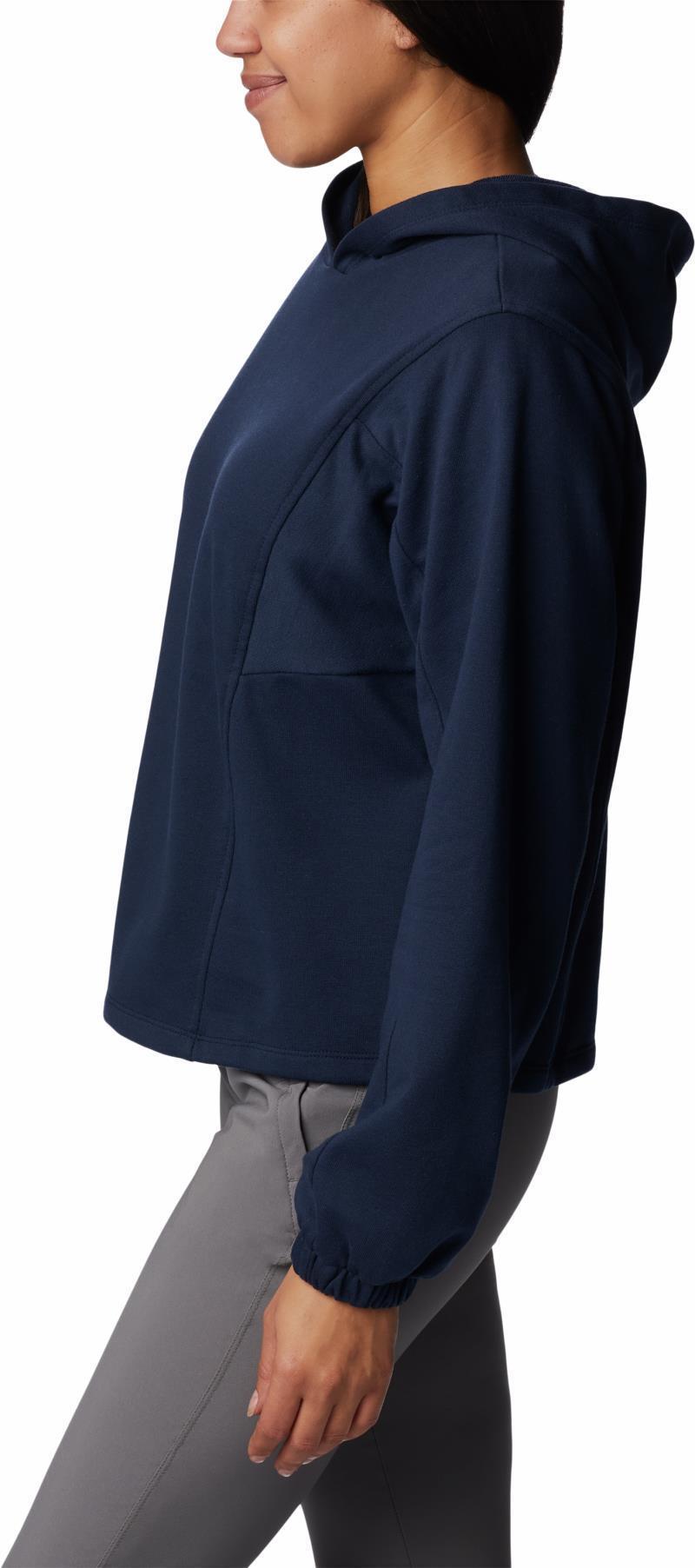Columbia Trek Seasonal FT Hoodie - Womens - Collegiate Navy / White Logo 5