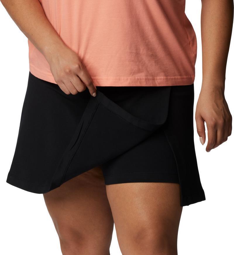 Columbia Trek Skort - Plus - Womens - Black 5