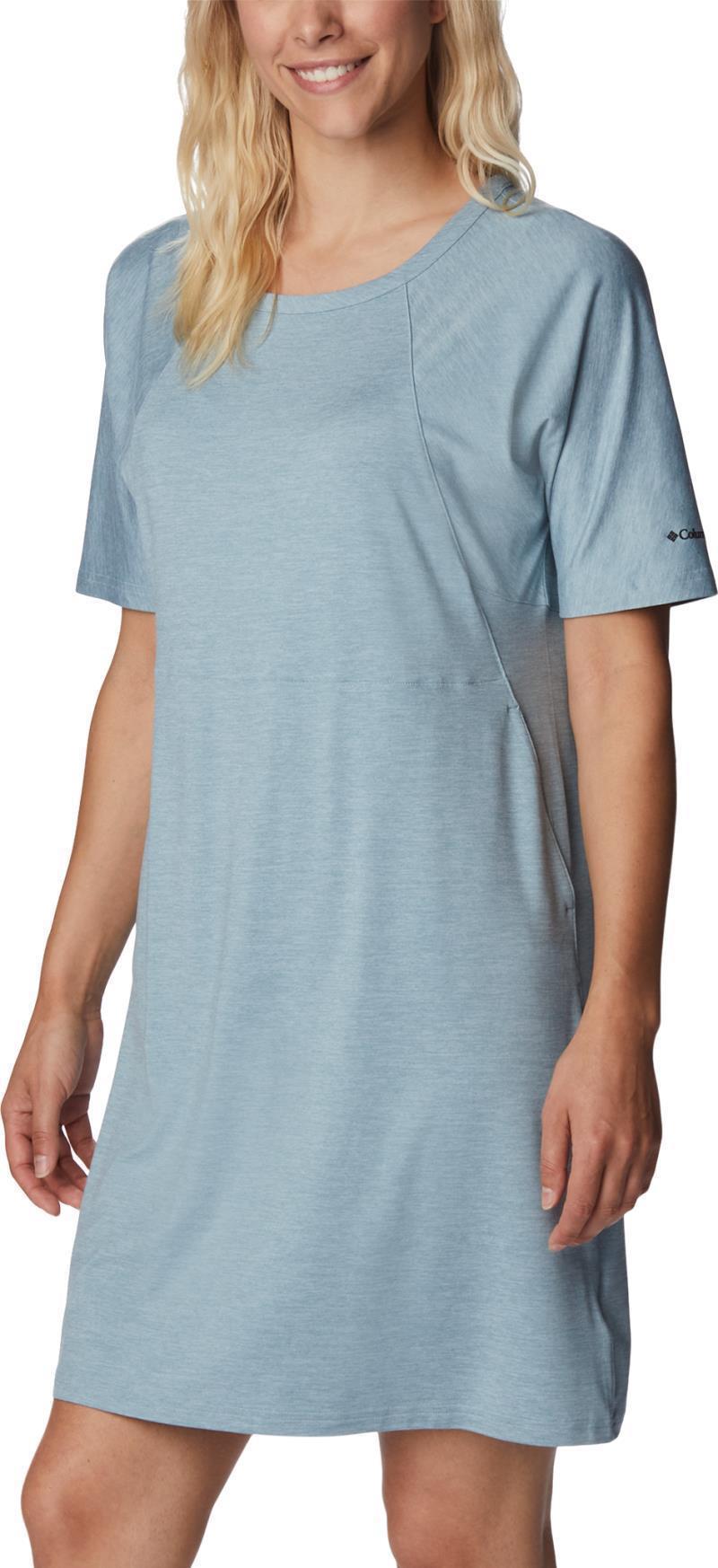 Coral Ridge Dress, Reg - Womens - Stone Blue 3