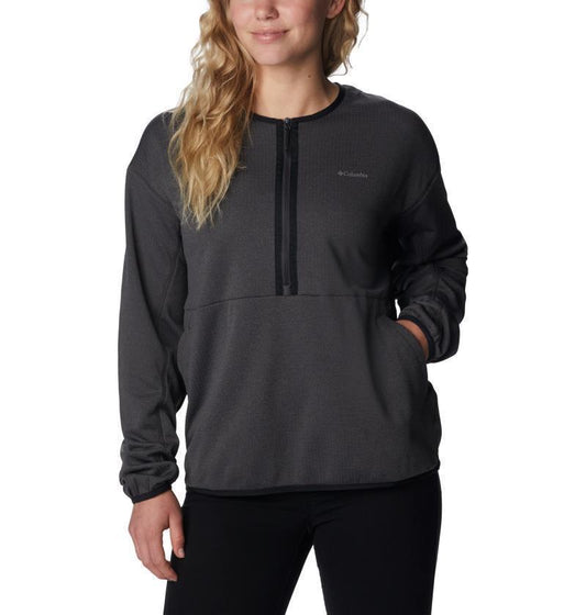 Coral Ridge Half Zip Midlayer - Womens - Shark 1