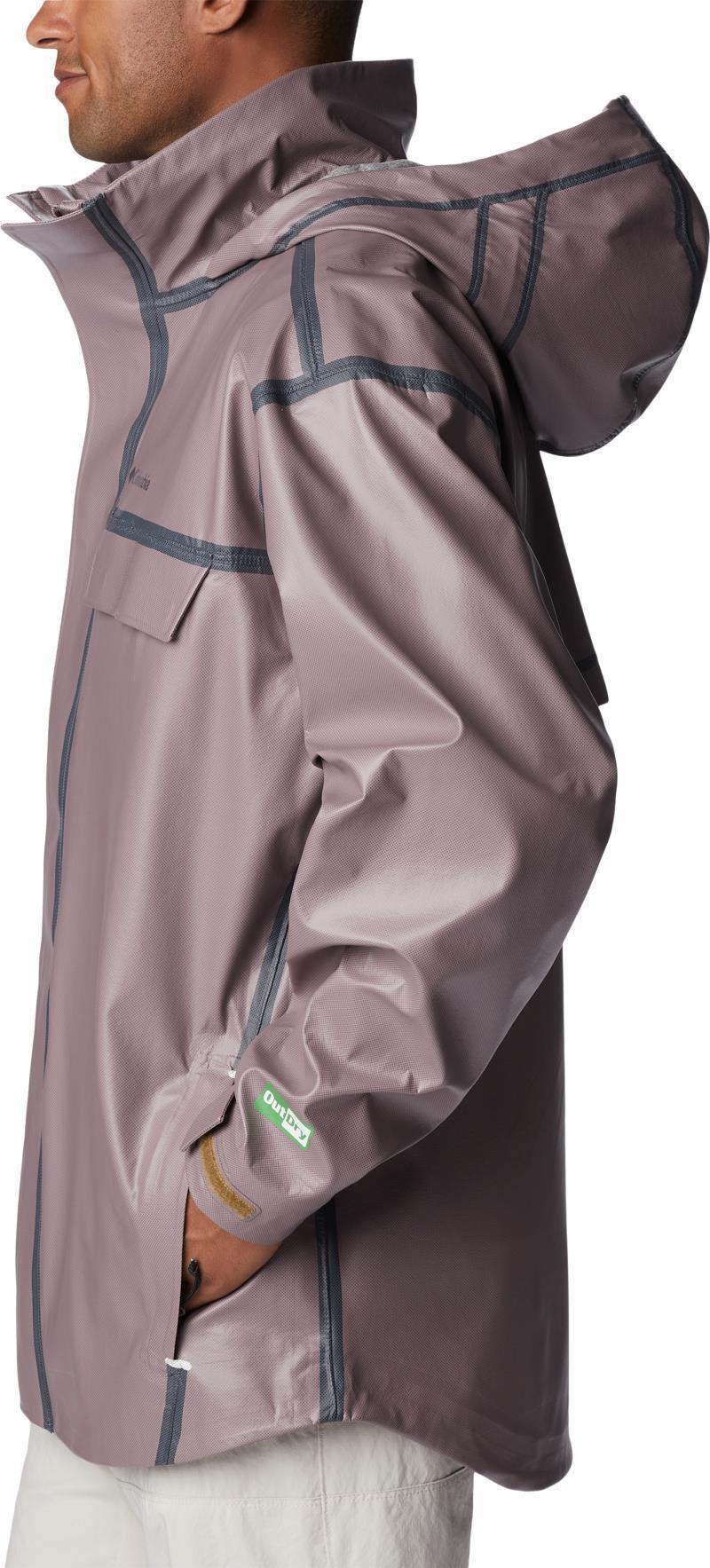 Coral Ridge ODX Rain Jacket - Mens - Quantum Mauve 4